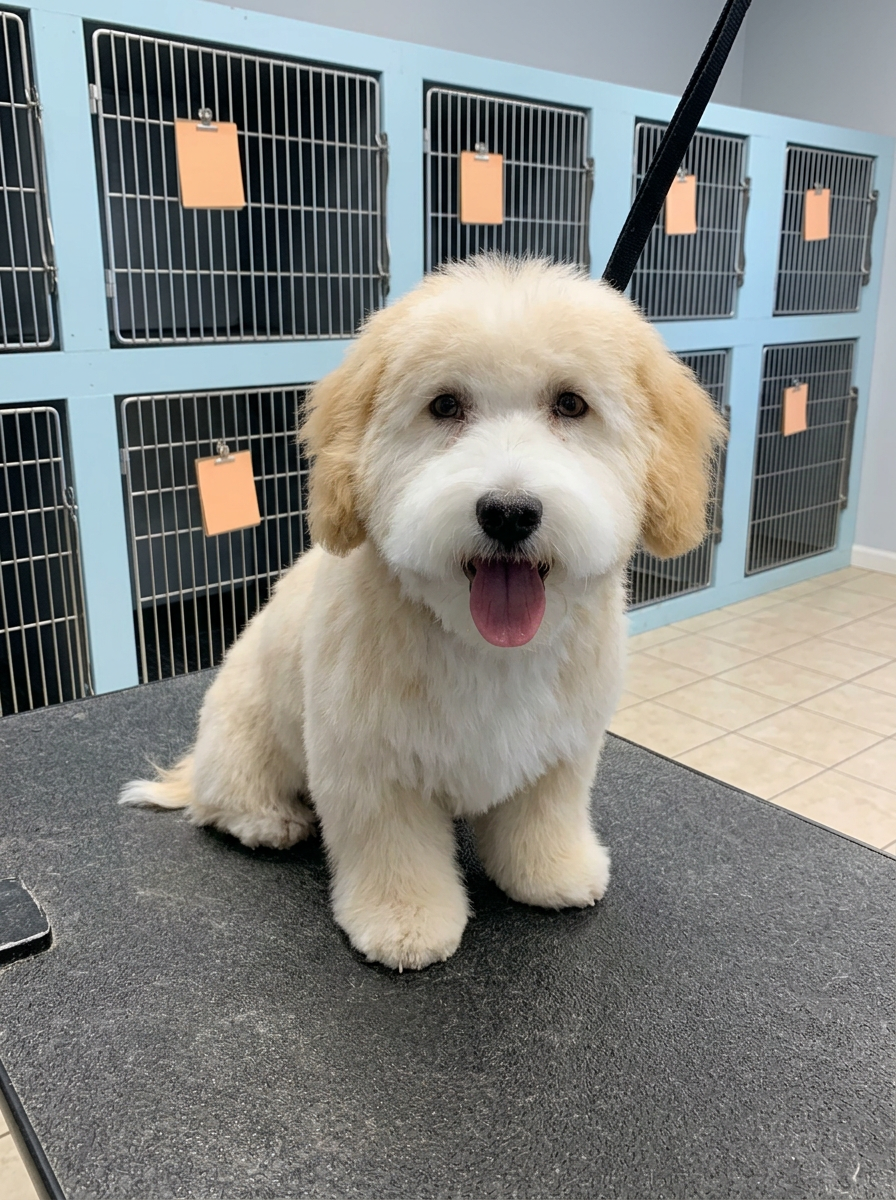 cream mix after grooming